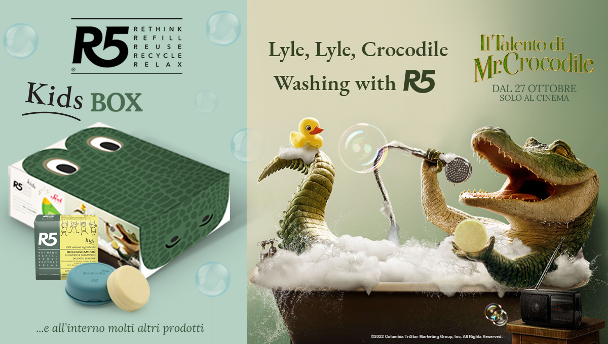 R5®Living con il film “Il Talento di Mr. Crocodile” – R5 Living