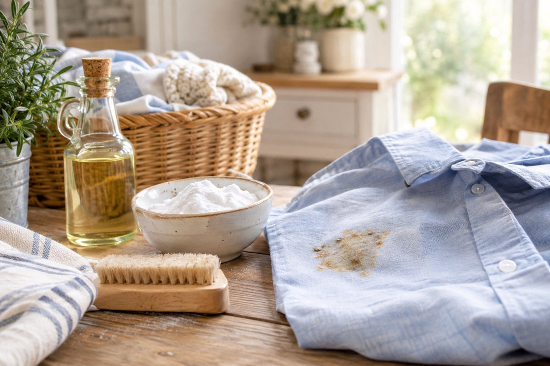 come togliere le macchie di olio