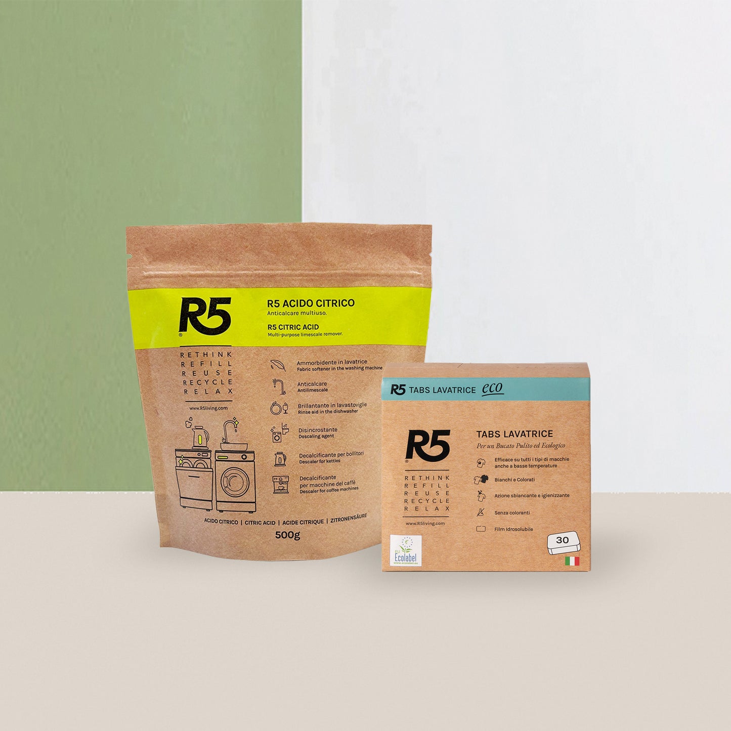 Soft Laundry Kit with Tabs