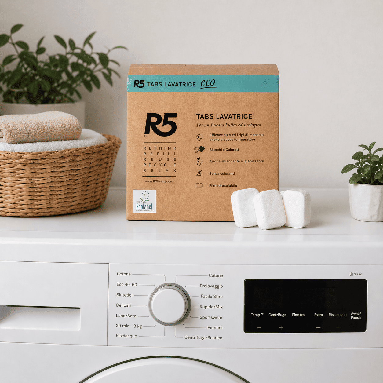 Soft Laundry Kit with Tabs