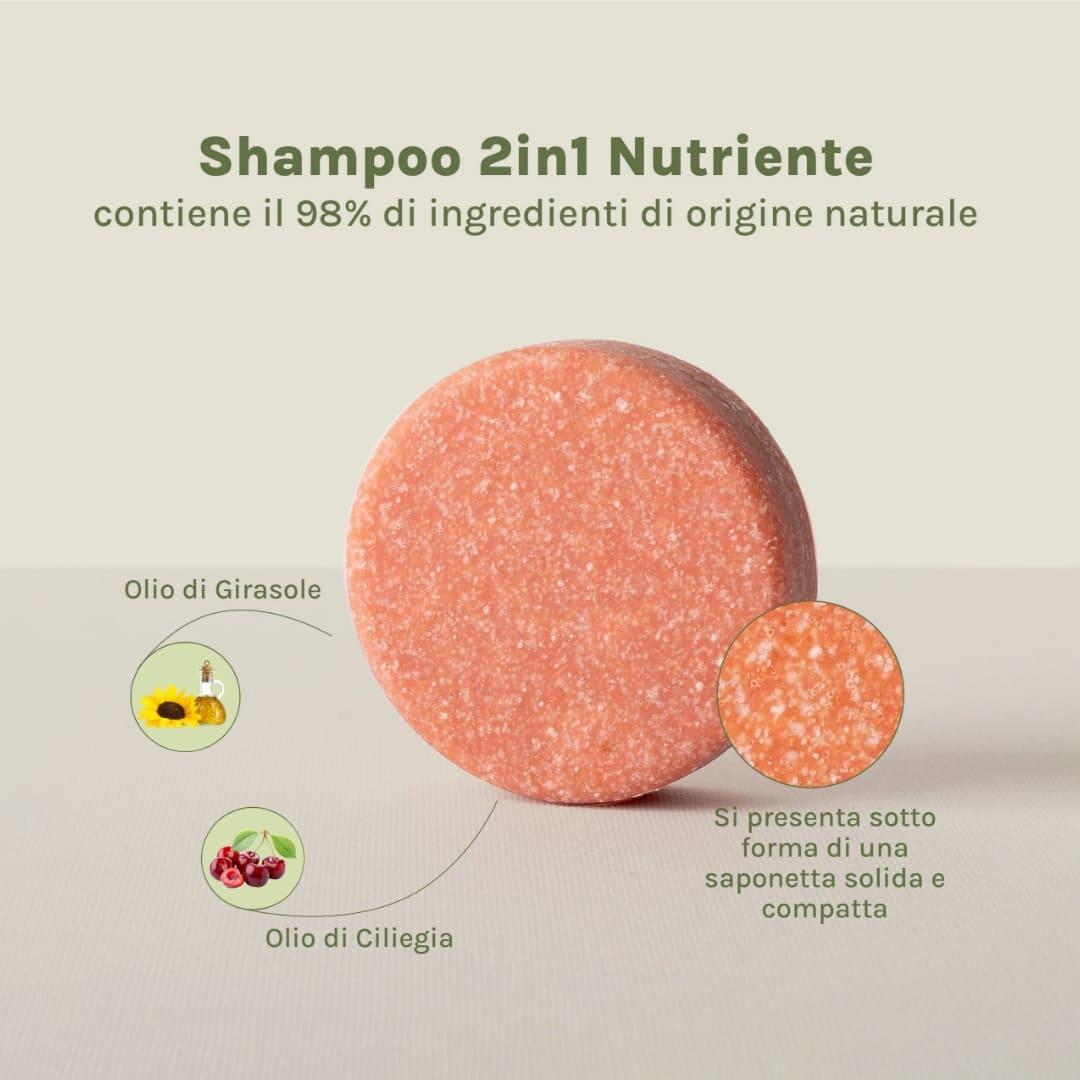 Shampooing et après-shampooing 2 en 1