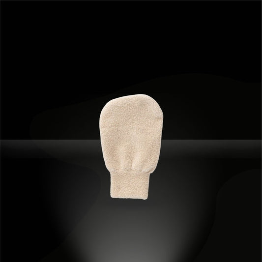 Guanto viso e corpo in cotone bio