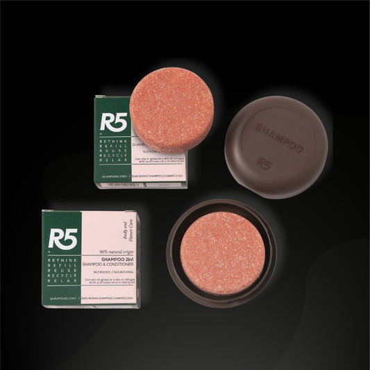 Kit Shampoo 2 in 1 Nutriente Solido