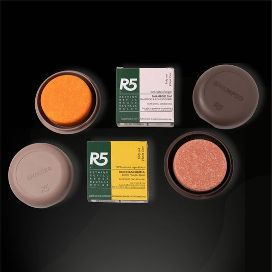 Kit Shampoo 2 in 1 + Docciaschiuma Solidi