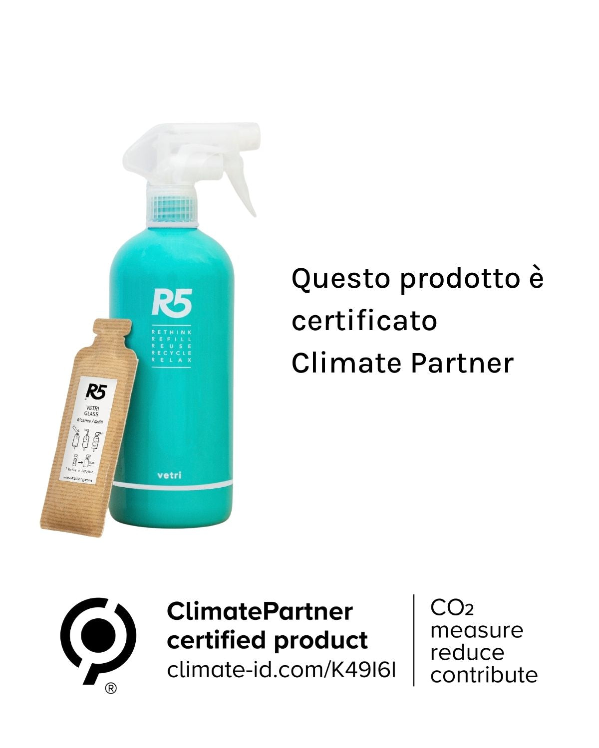 Climate Partner certified vetri