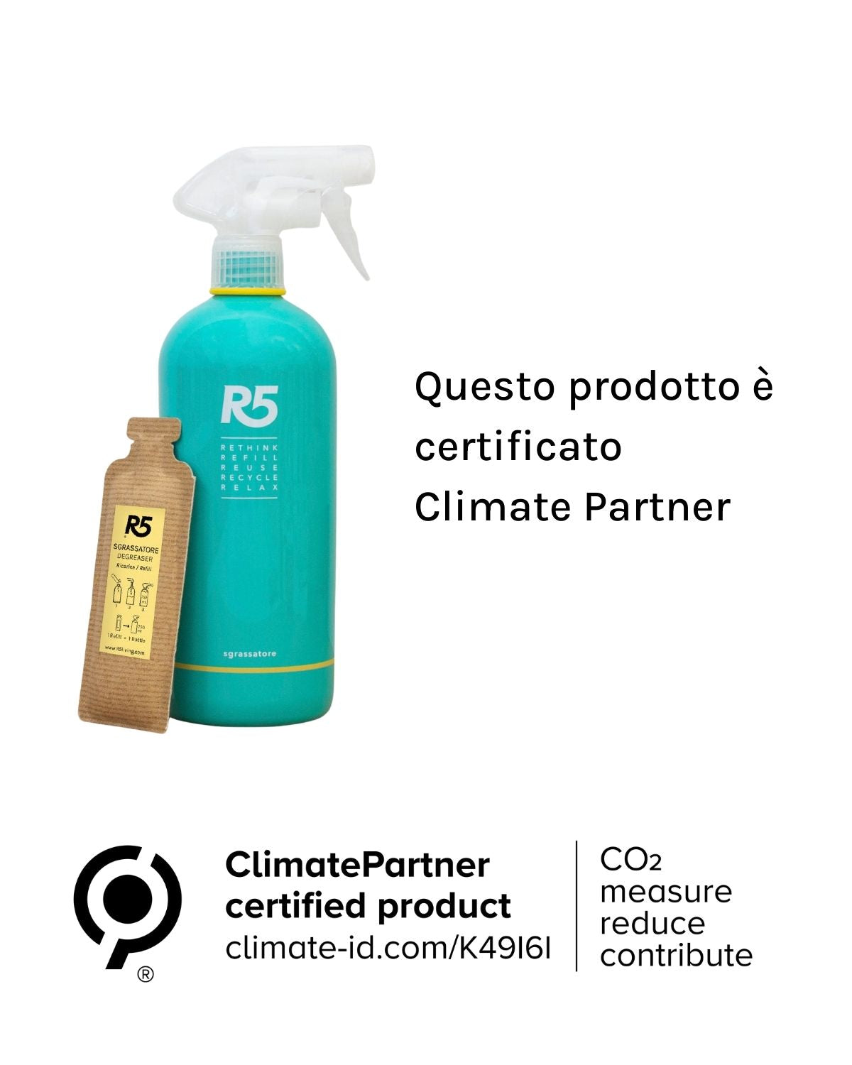 Climate Partner certified Sgrassatore