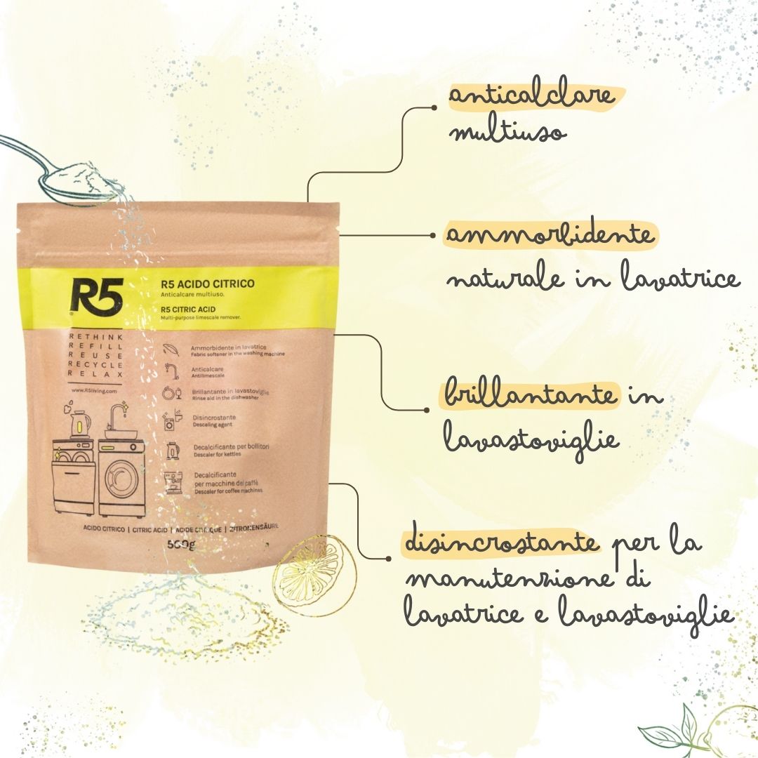 Acido Citrico in Polvere