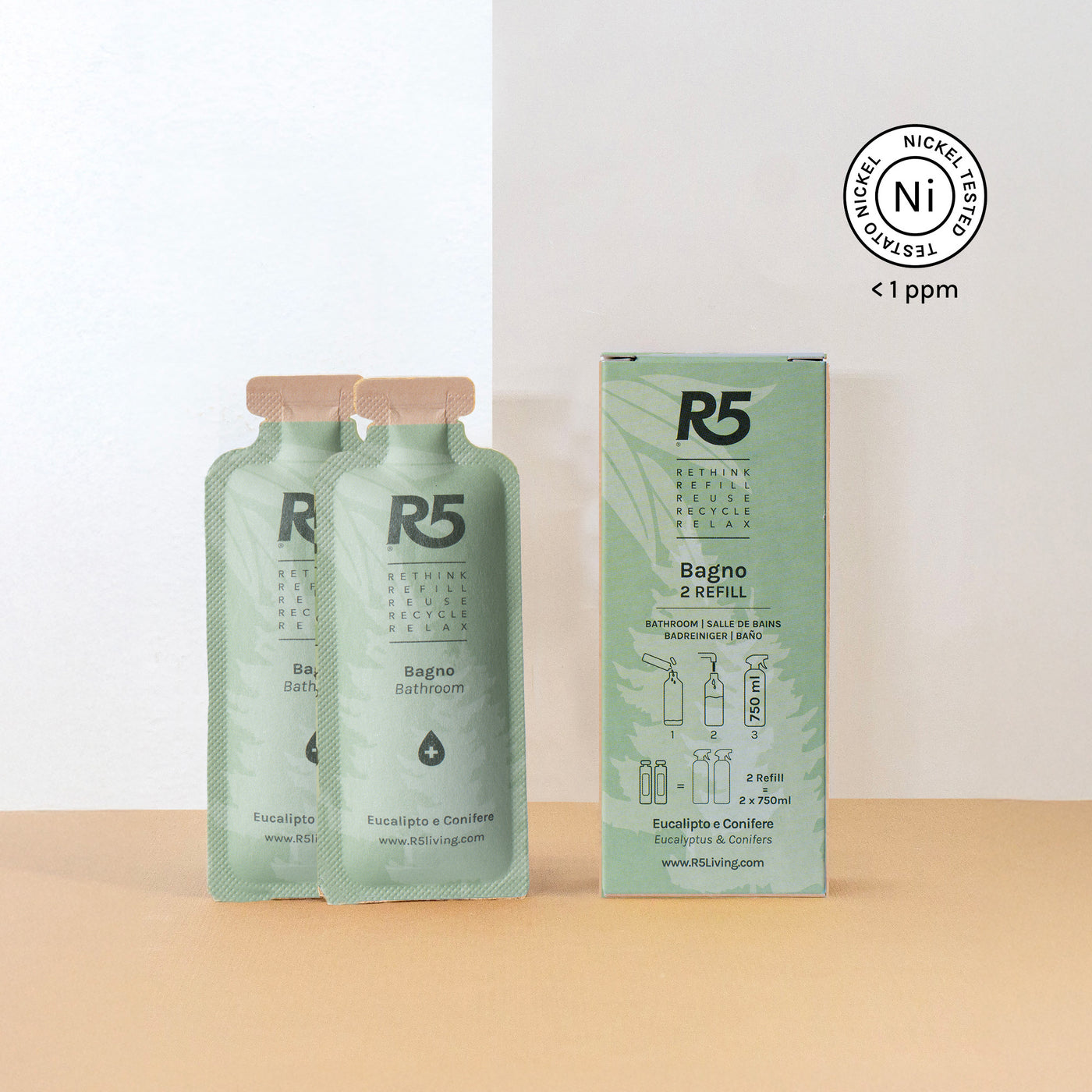 Nouvelles recharges Salle de Bains