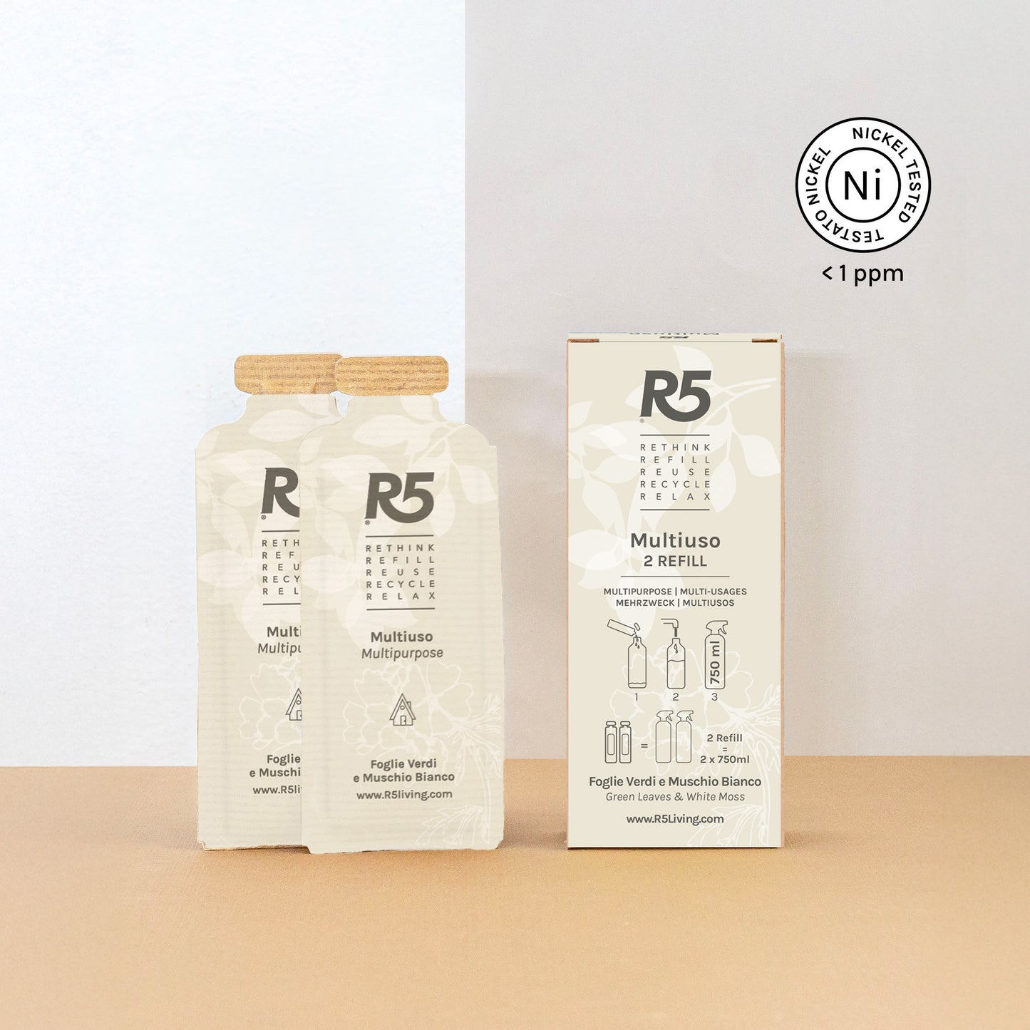 Nouvelles recharges Multi-usage