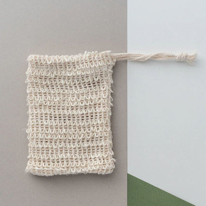 Sisal bag solids holder