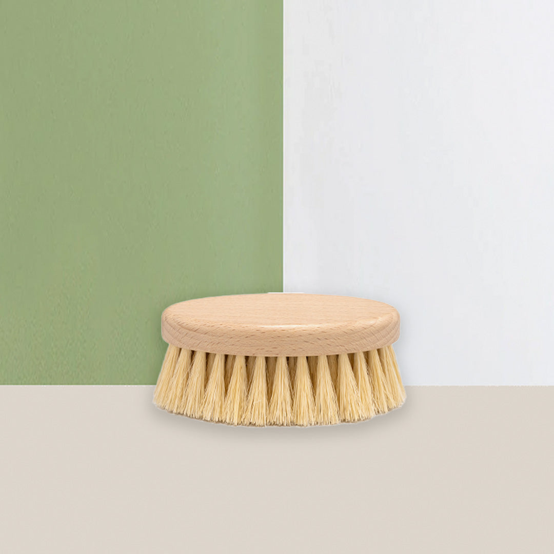 Spazzola per il Corpo in faggio e fibre naturali di Tampico 🌿