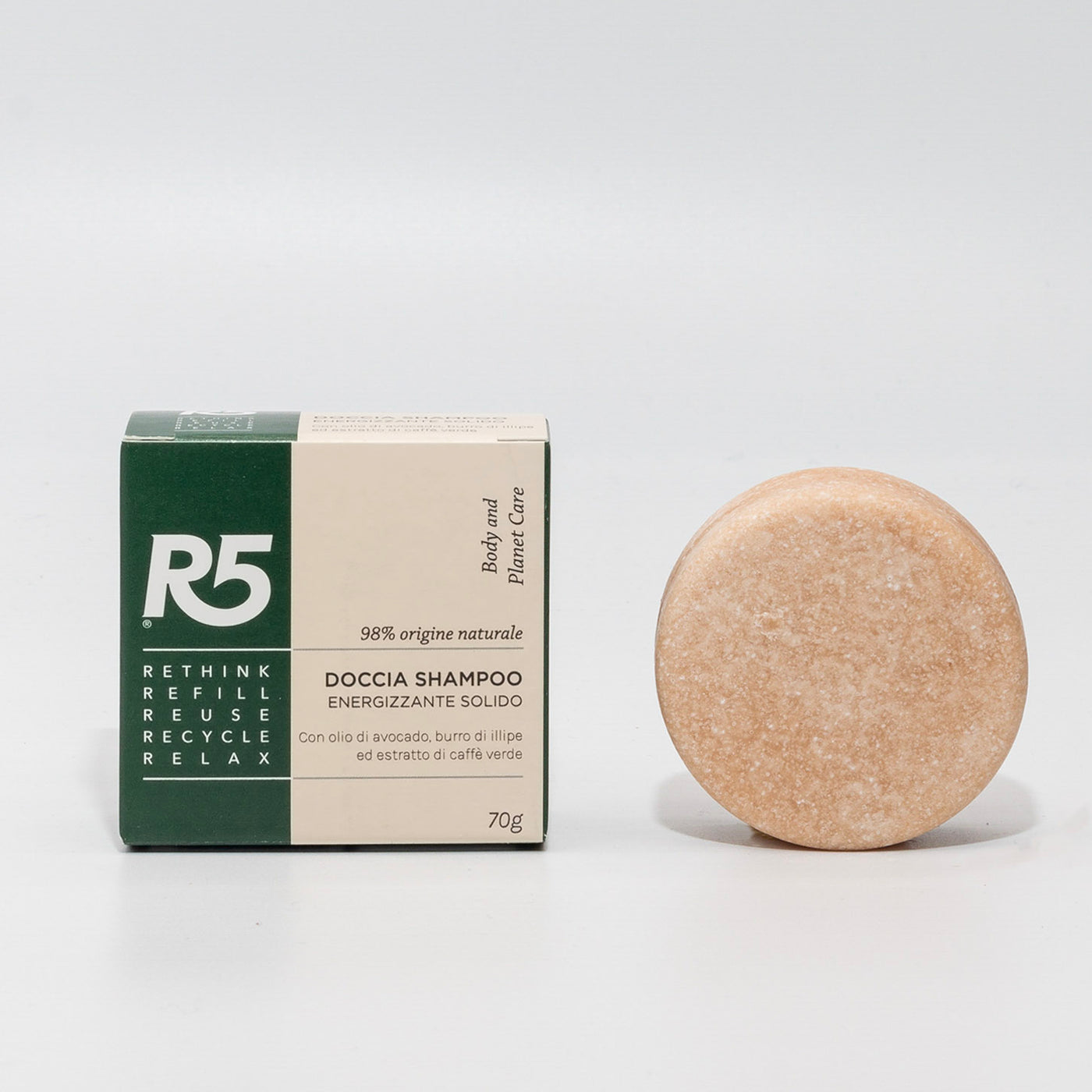 Mousse de douche nourrissante solide